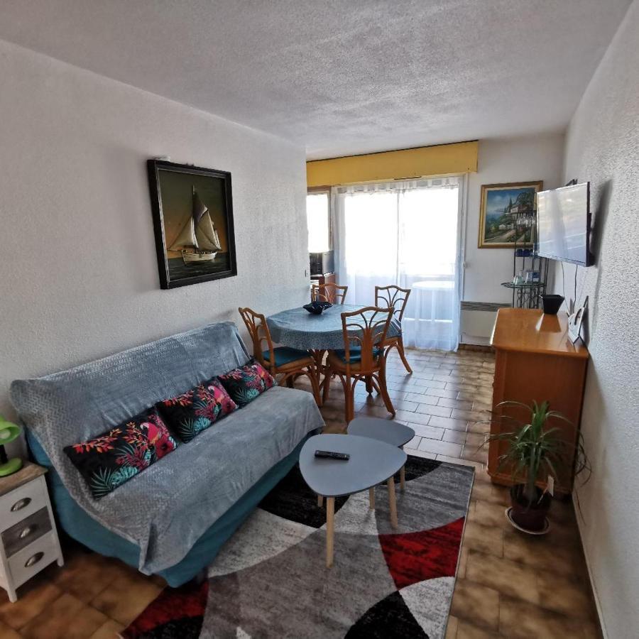 Appartement T2 Vue Mer Et Port,2 Balcons, Parking Prive Canet-en-Roussillon Exterior foto