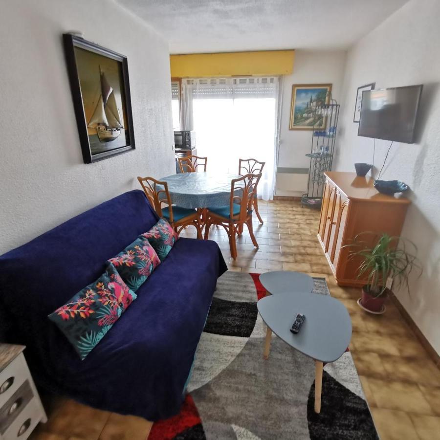 Appartement T2 Vue Mer Et Port,2 Balcons, Parking Prive Canet-en-Roussillon Exterior foto