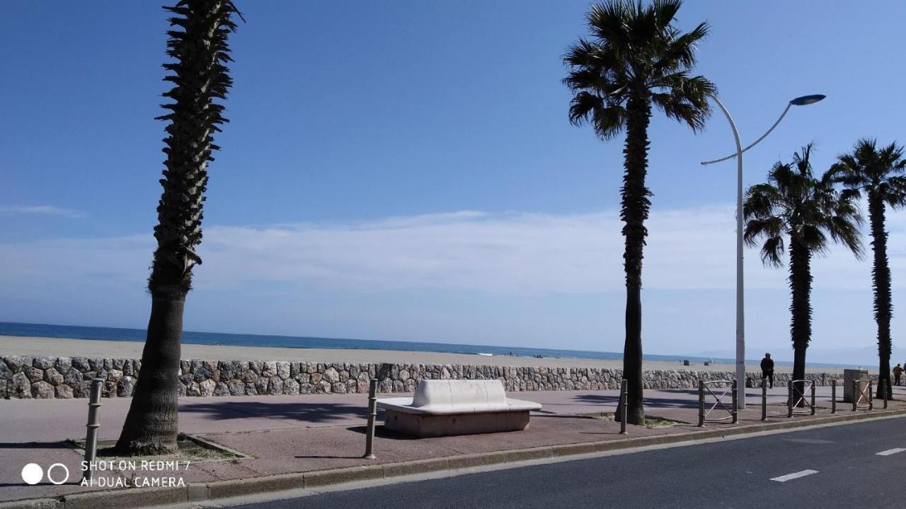 Appartement T2 Vue Mer Et Port,2 Balcons, Parking Prive Canet-en-Roussillon Exterior foto