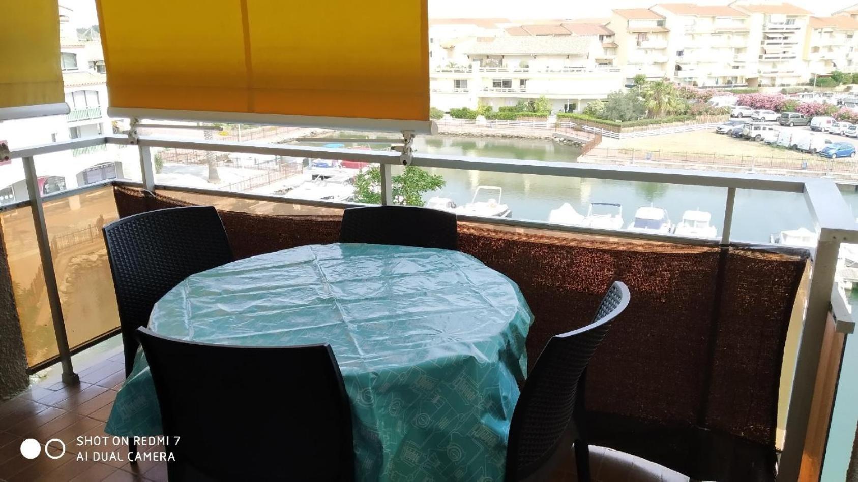 Appartement T2 Vue Mer Et Port,2 Balcons, Parking Prive Canet-en-Roussillon Exterior foto