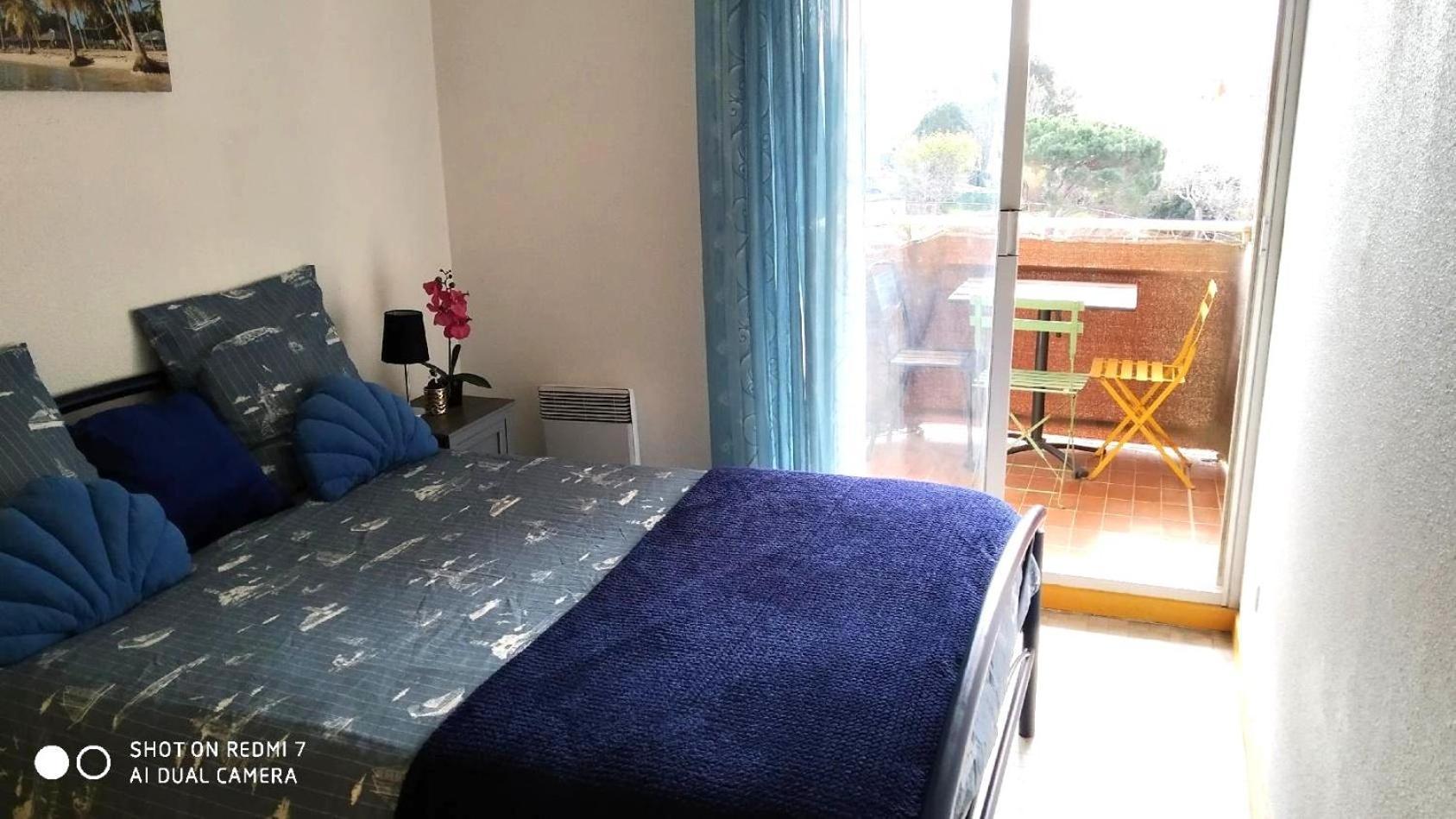Appartement T2 Vue Mer Et Port,2 Balcons, Parking Prive Canet-en-Roussillon Exterior foto